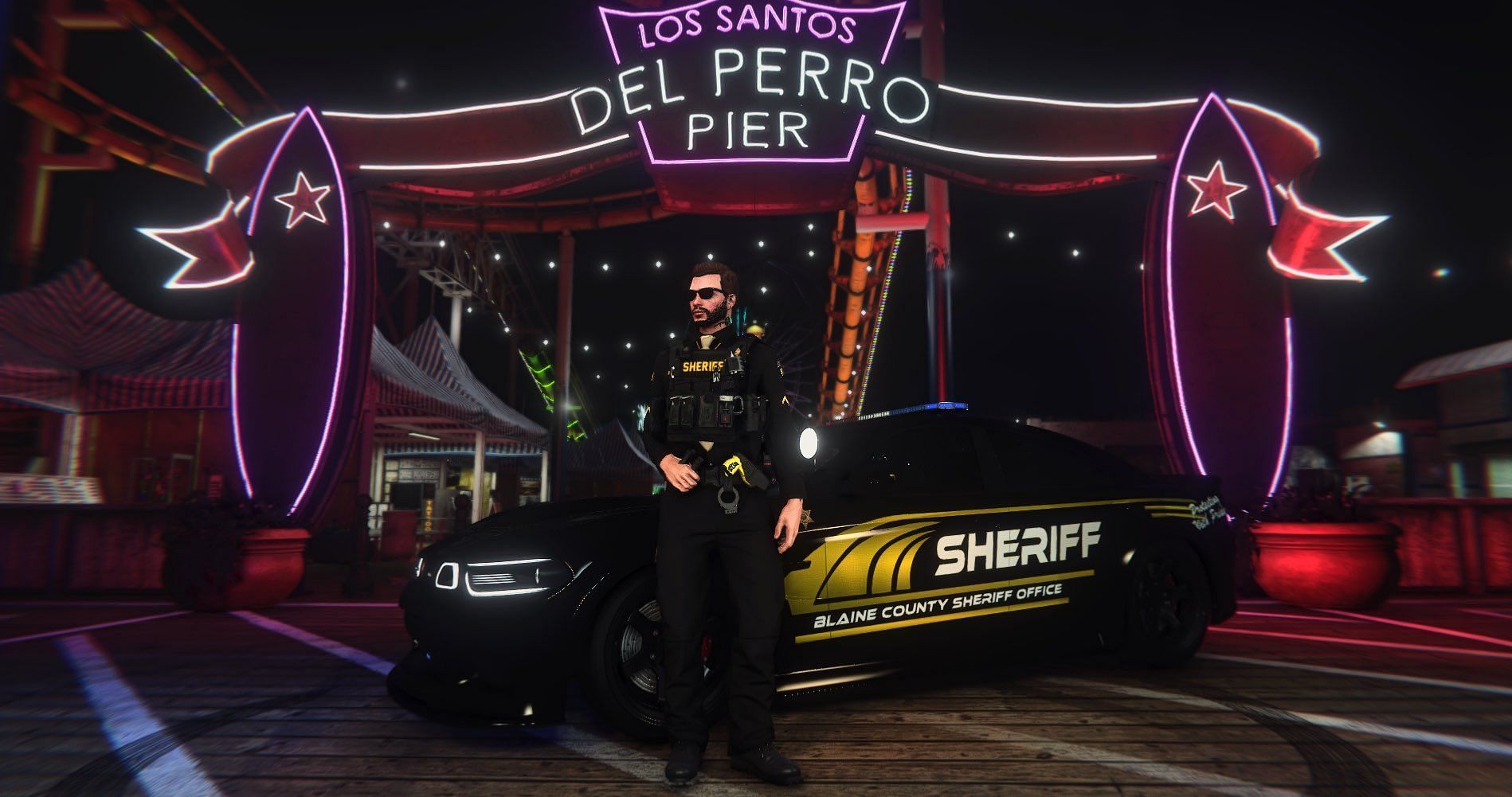 A cop car from Echo RP's police fleet (Image via X/@_echorp)